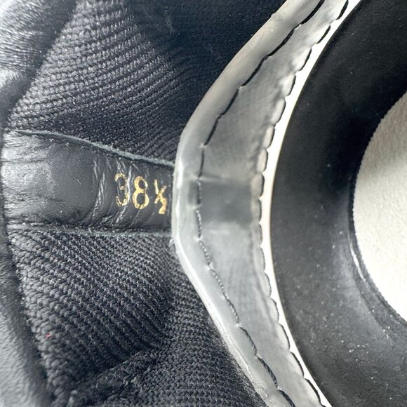 Christian Louboutin Arpoador Black Suede Sneakers Size 38.5 US 8.5 Women - Picture 12 of 13